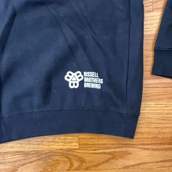 Bissell Brothers Navy Hoodie Brewery Other Half Trillium Treehouse - Picture 4 of 4